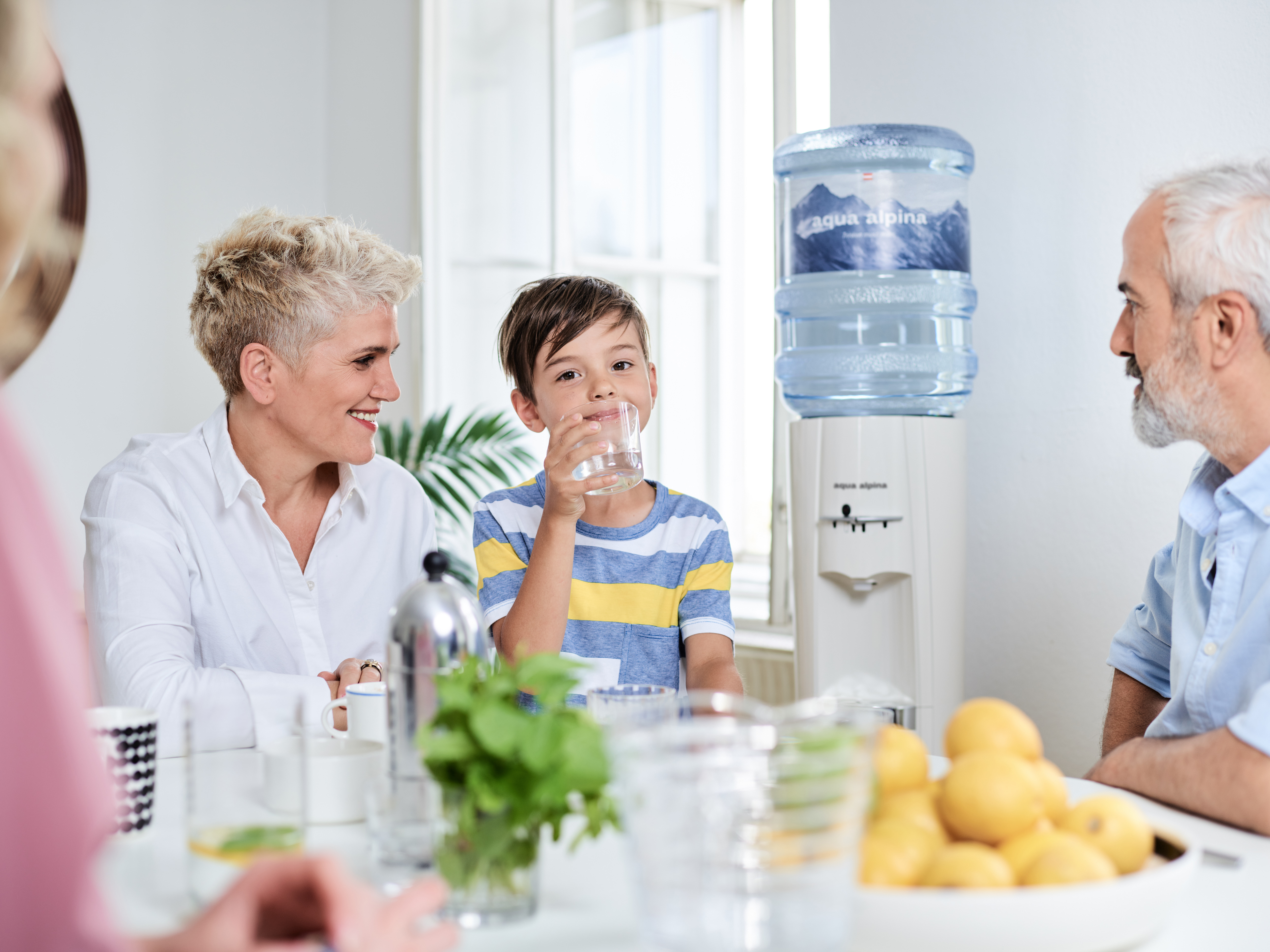 Wasserspender für die Familie